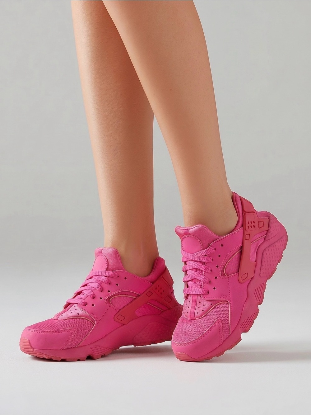 Women’s Nike Huarache Run PS 'Laser Fuchsia